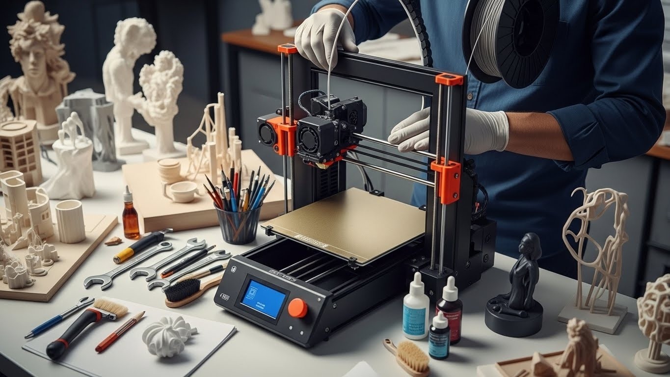 Обслуживание 3d принтеров для дизайнерских проектов