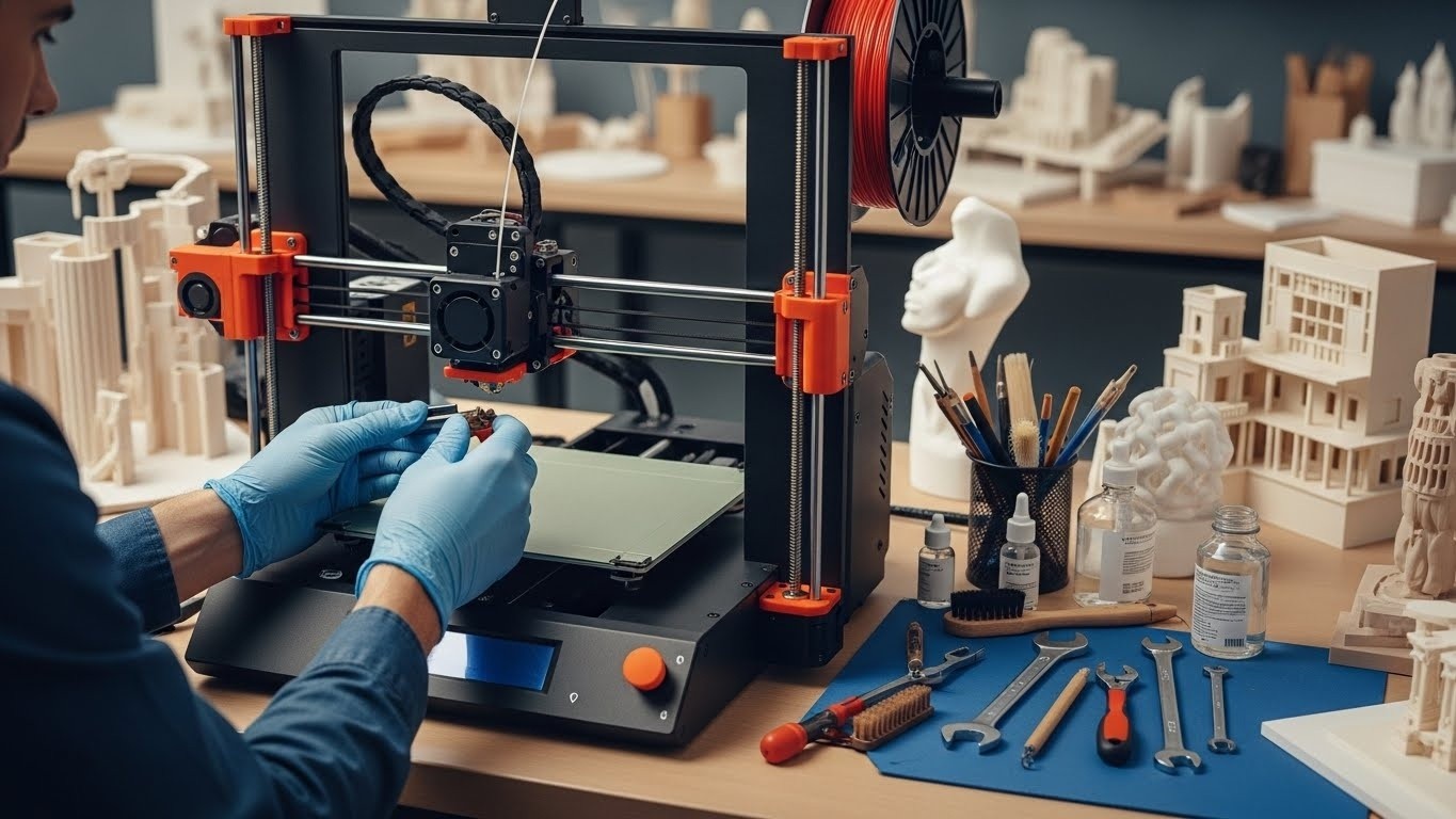Обслуживание 3D принтеров для дизайнерских проектов