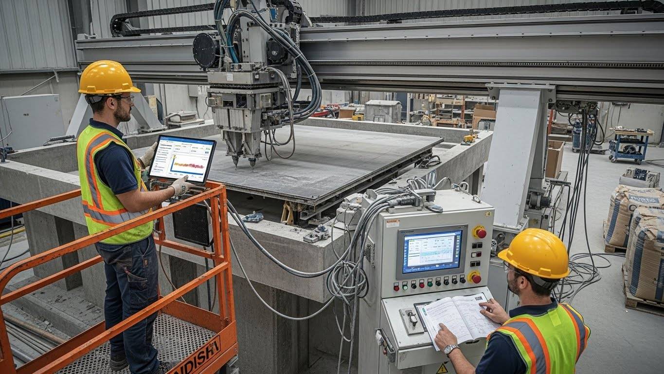 Ремонт 3d принтеров для строительных материалов с настройкой температурных режимов