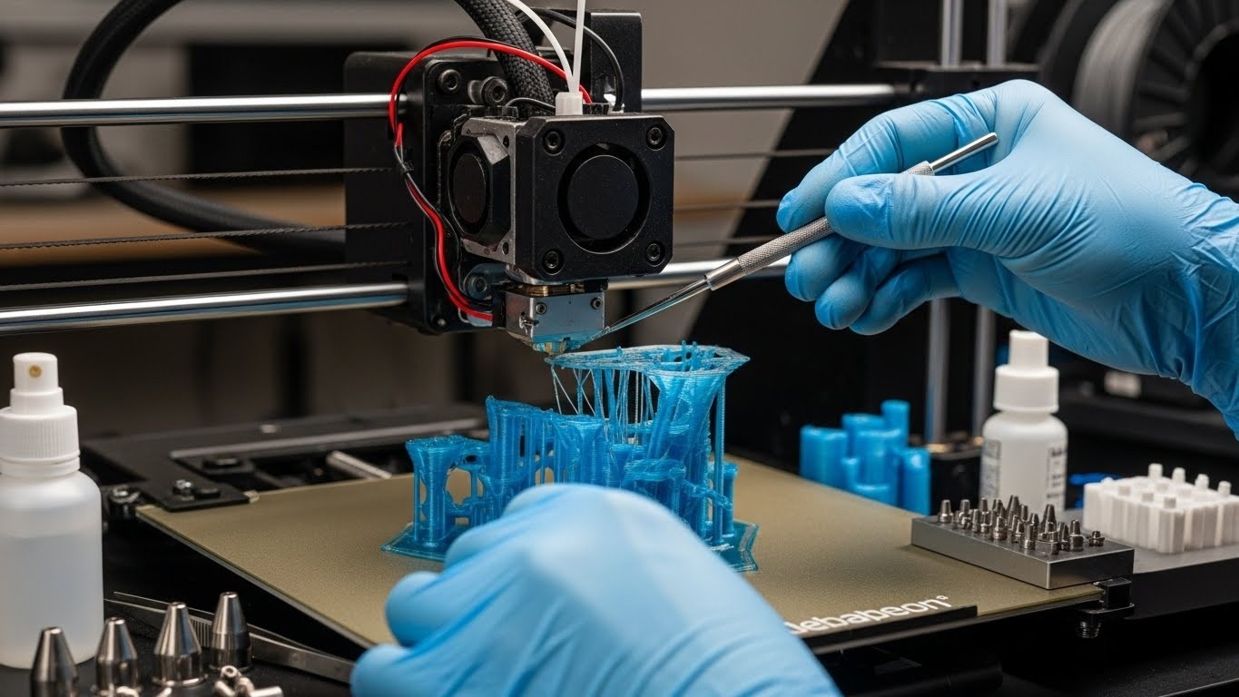 Обслуживание 3D принтеров для сложных деталей