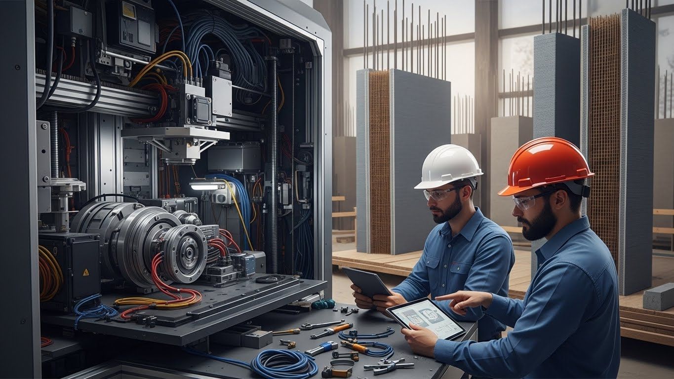 Ремонт 3D принтеров для строительных материалов