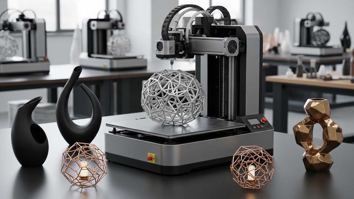 Обслуживание 3d принтеров для эксклюзивных дизайнерских объектов