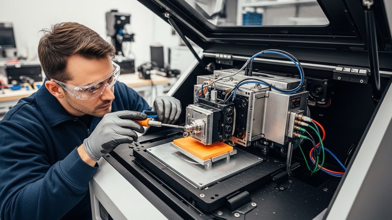 Ремонт 3d принтеров для высокотемпературных материалов с улучшением экструзии