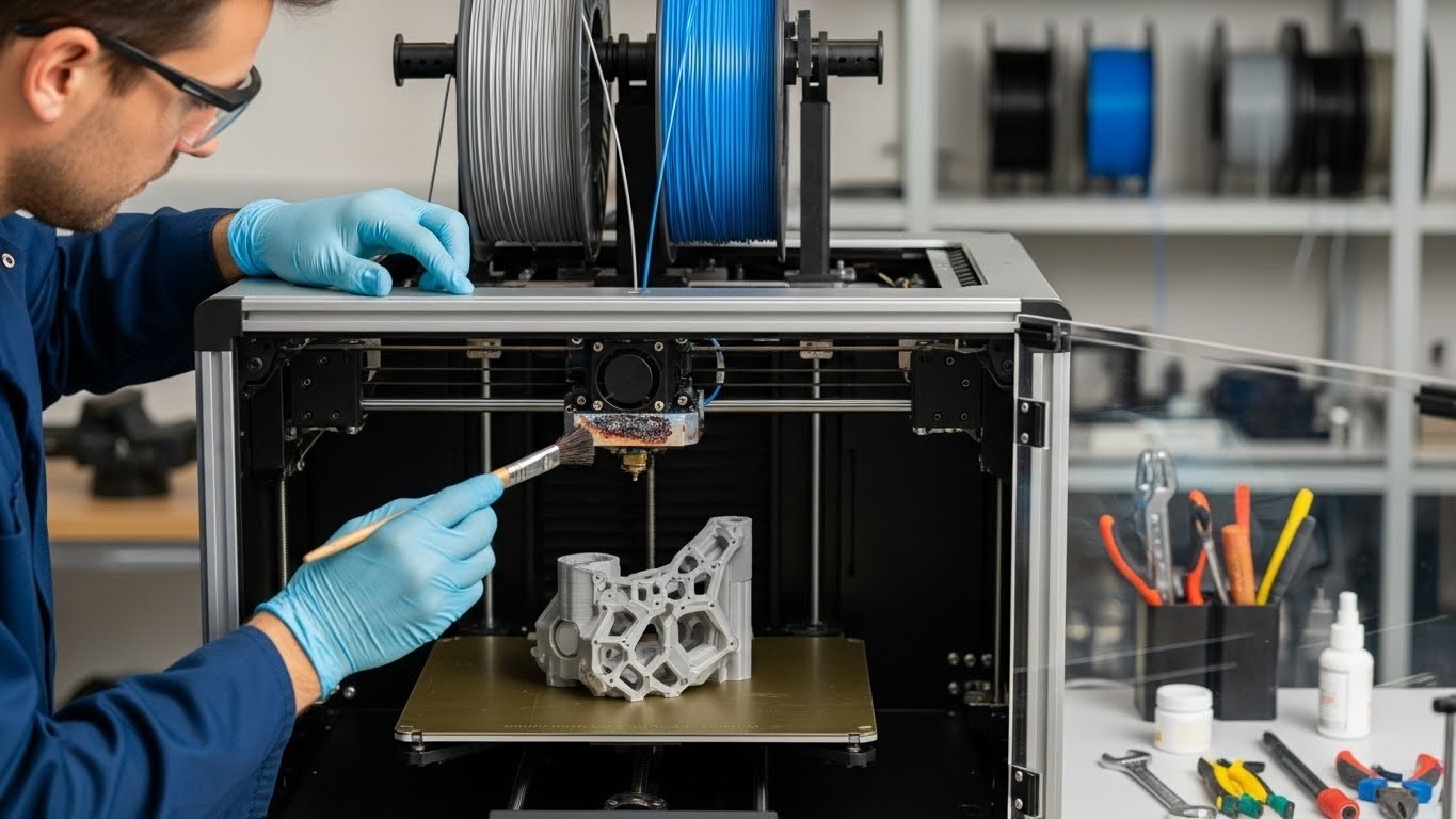 Обслуживание 3d принтеров для точных функциональных деталей