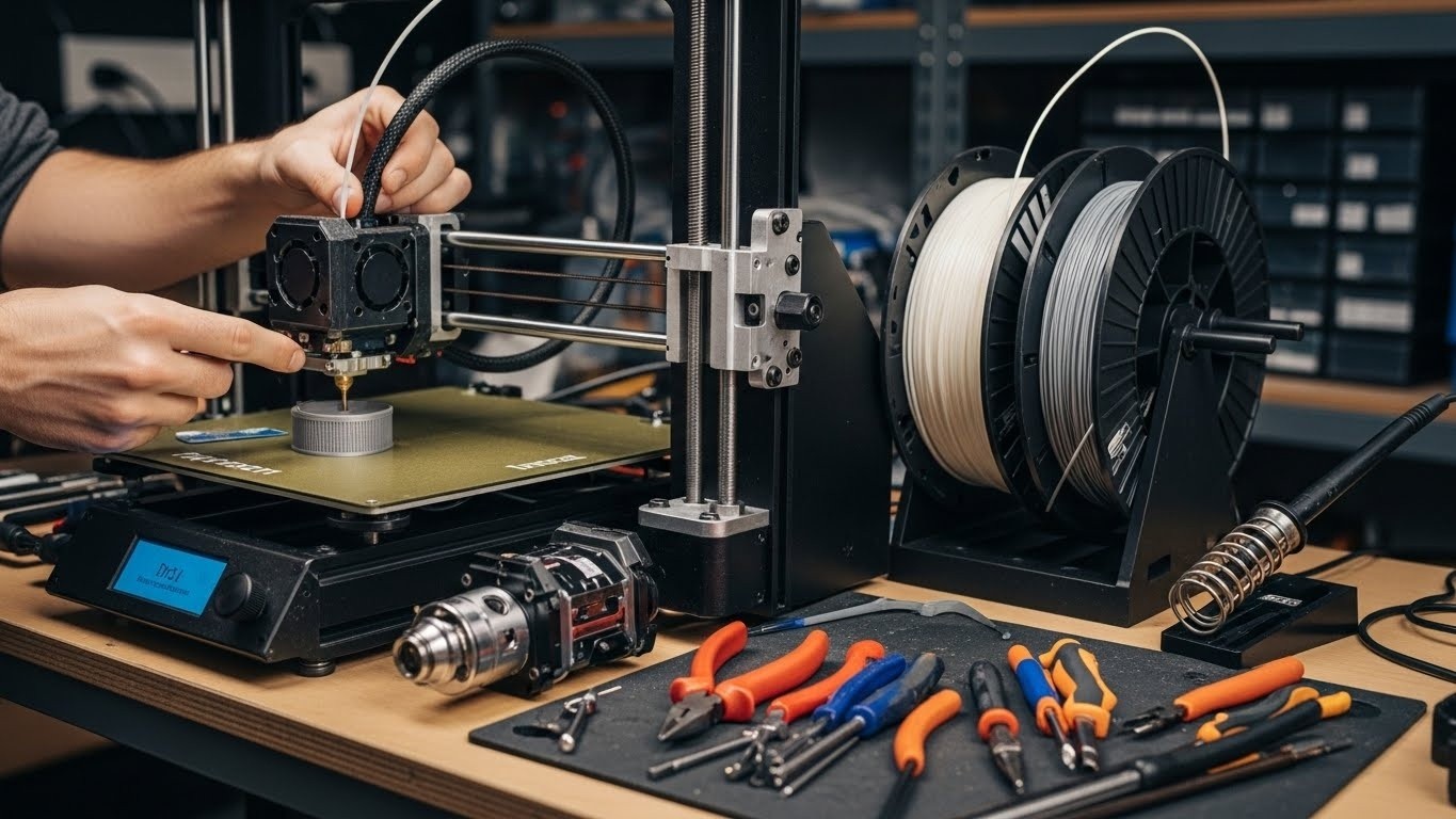 Ремонт 3D принтеров для высокотемпературных материалов