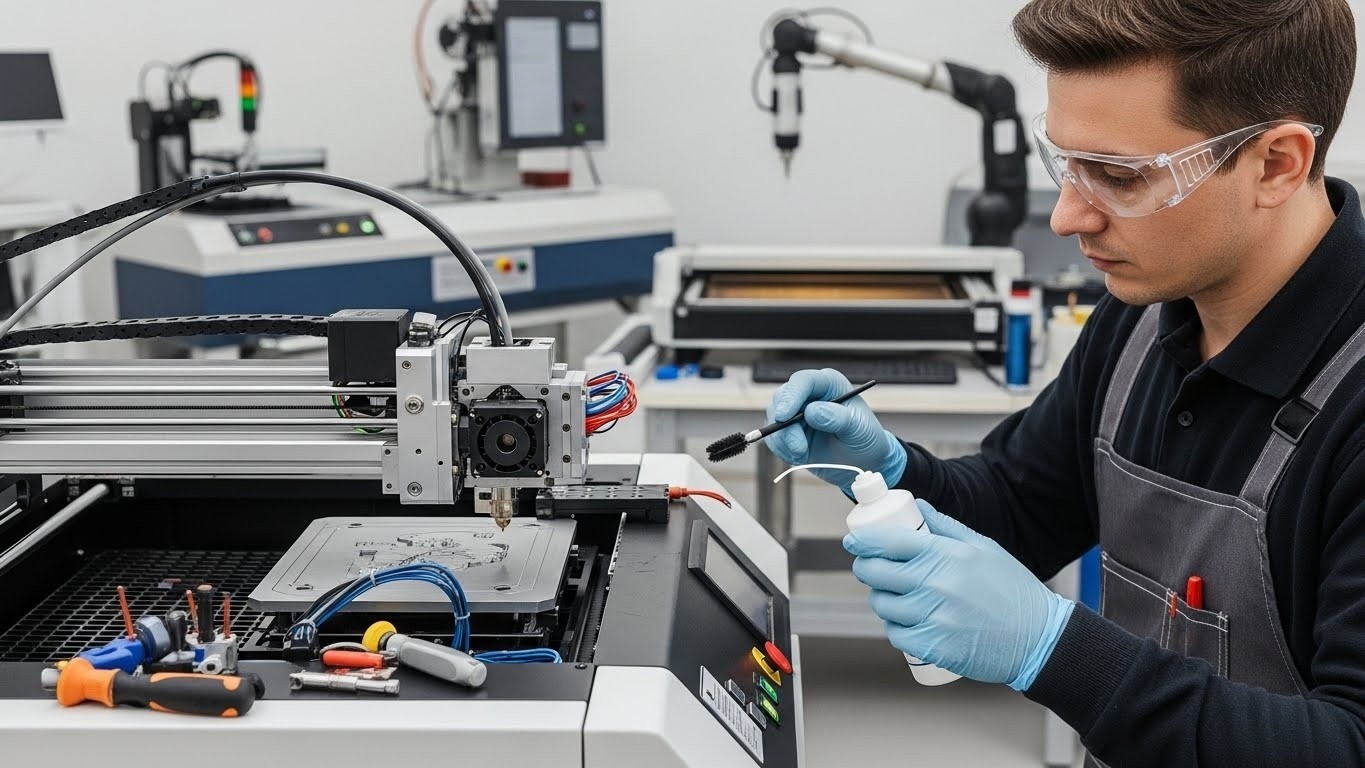 Обслуживание специализированных 3D принтеров