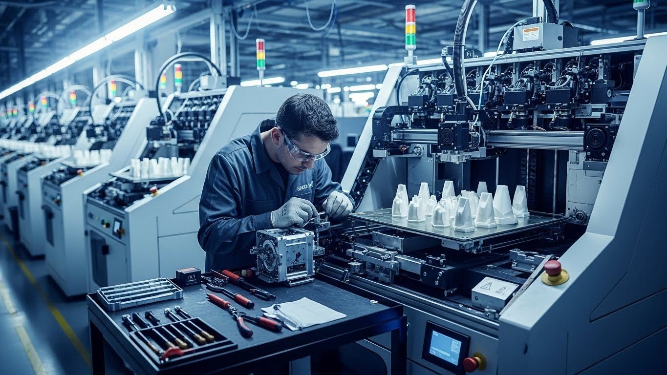 Ремонт 3d принтеров для массового производства с повышением производительности