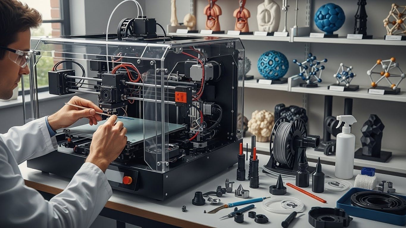 Обслуживание 3D принтеров для научных исследований