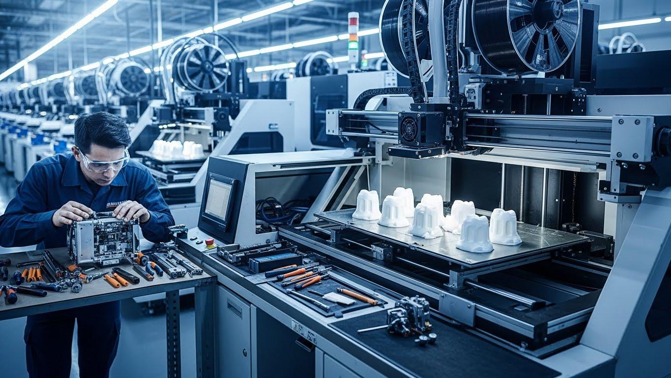 Ремонт 3D принтеров для массового производства