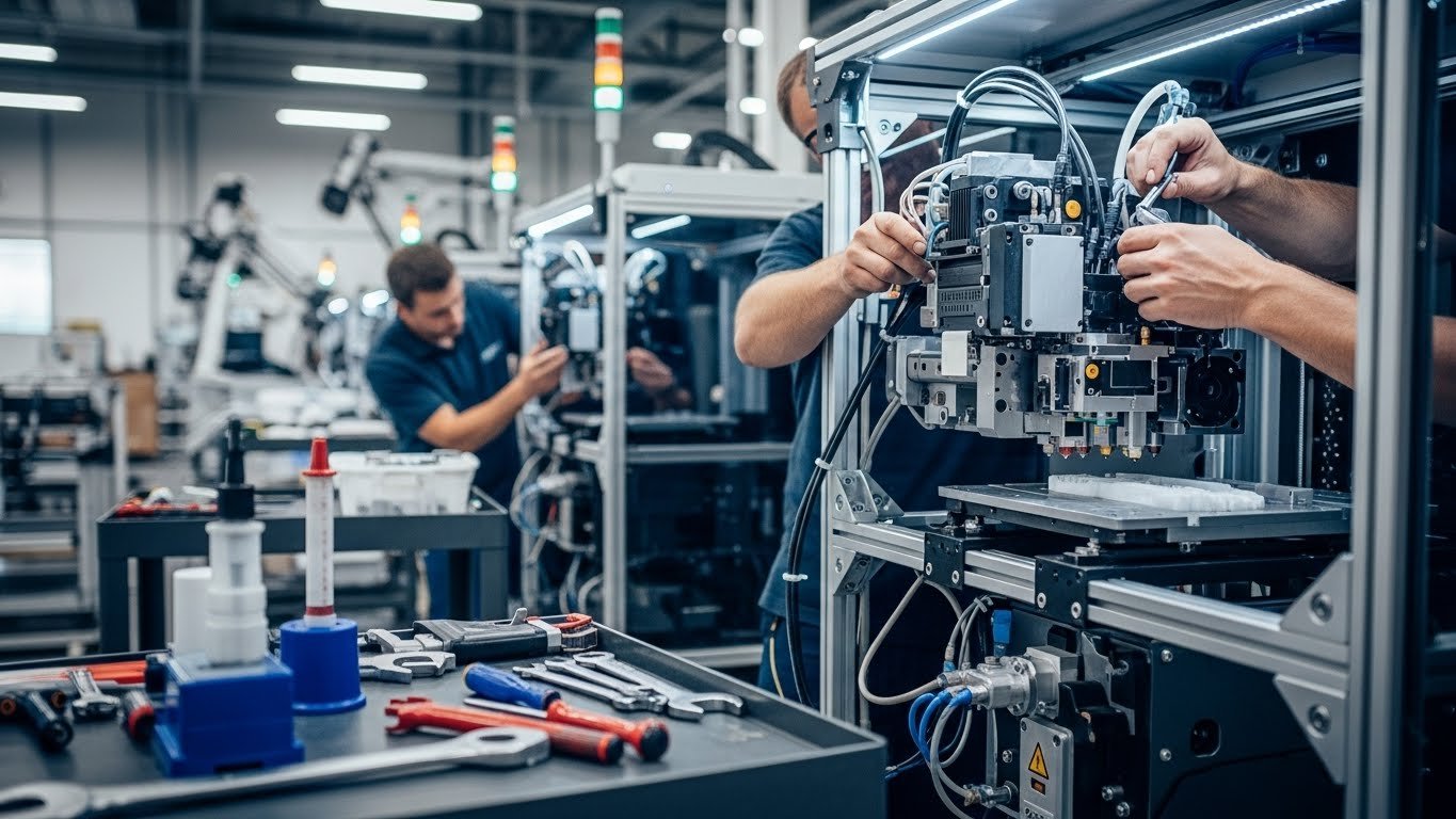 Обслуживание 3D принтеров для промышленных узлов