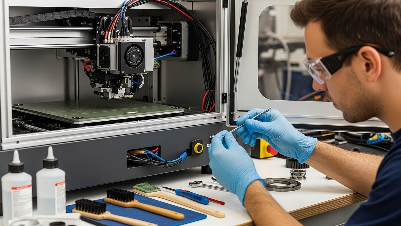 Обслуживание 3d принтеров для промышленных макетов