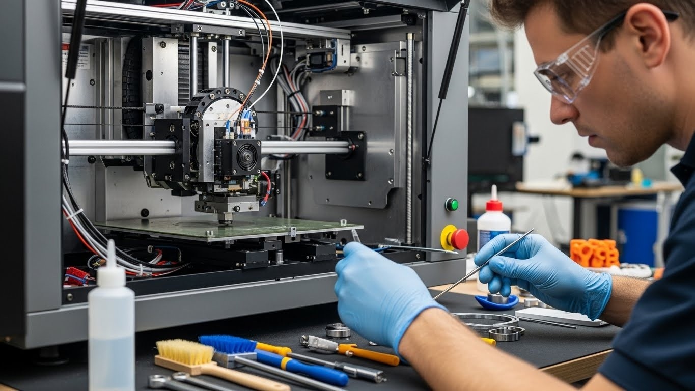 Обслуживание 3D принтеров для промышленных макетов