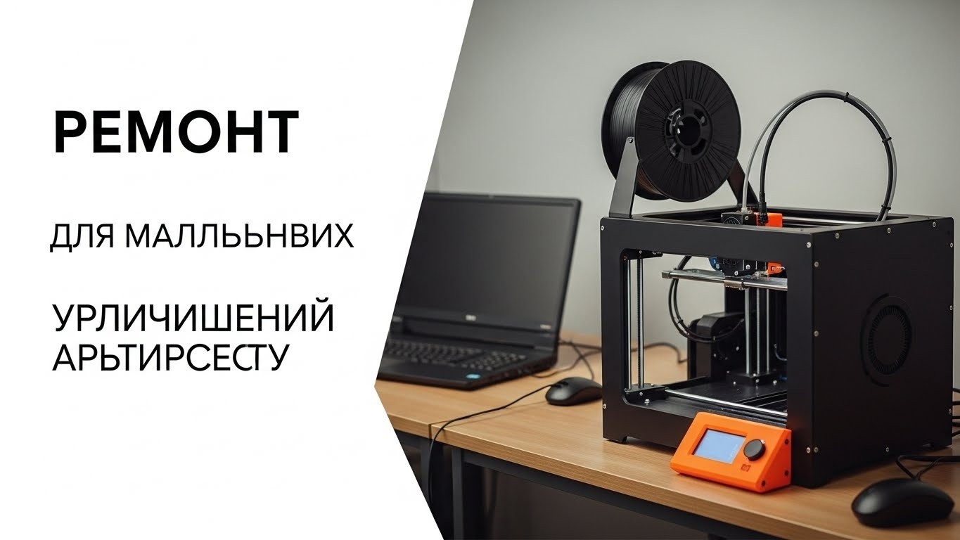 Ремонт 3d принтеров для мелкосерийного производства с улучшением точности печати