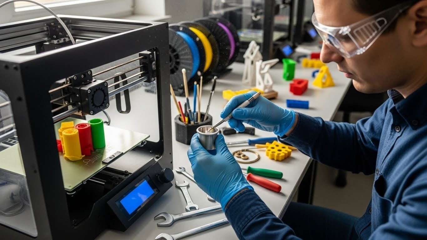 Обслуживание 3d принтеров для образовательных прототипов