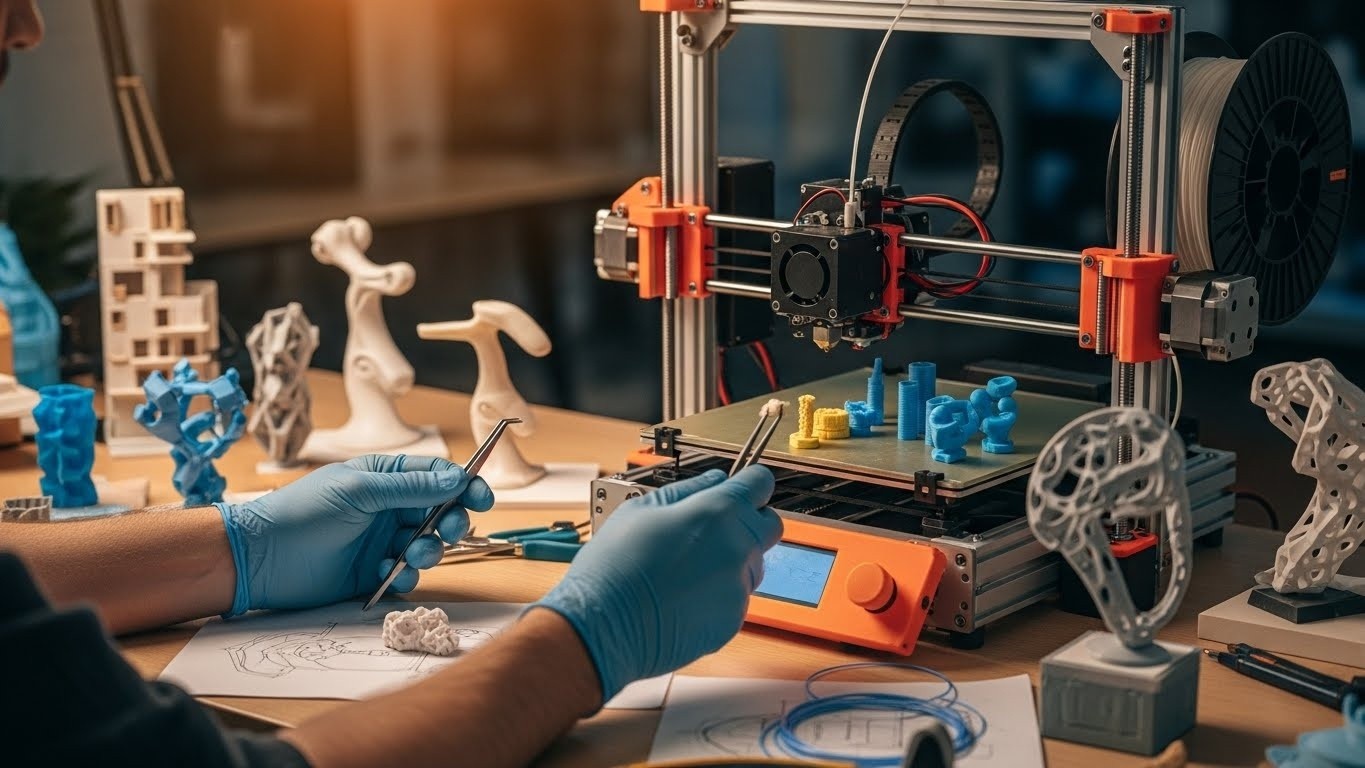 Обслуживание 3d принтеров для дизайнерских концептов