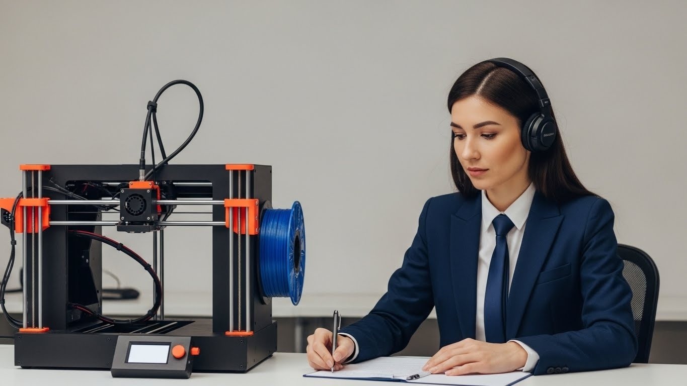 3D принтер в процессе работы для ускорения печати