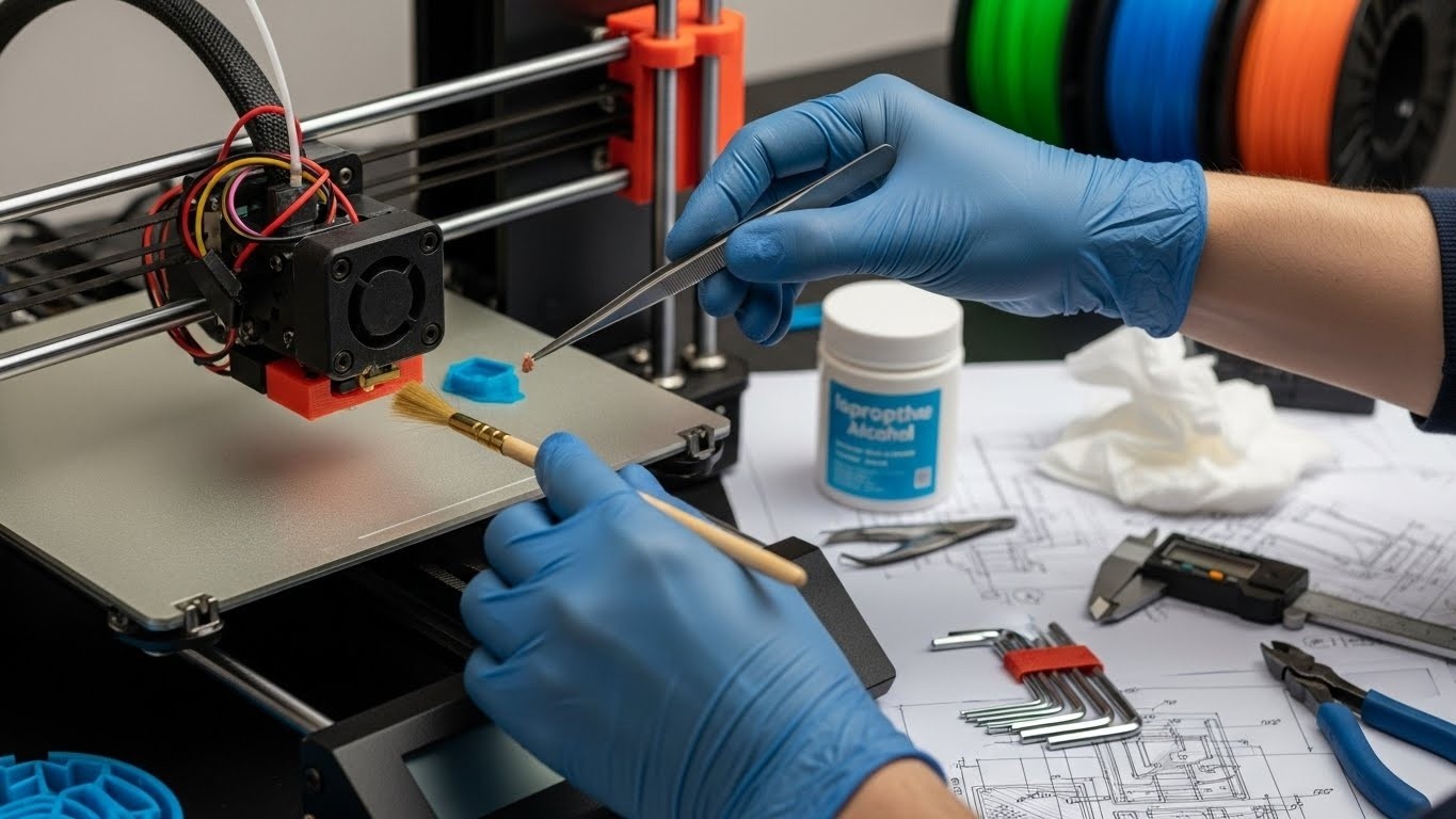 Обслуживание 3D принтеров для дизайнерских концептов