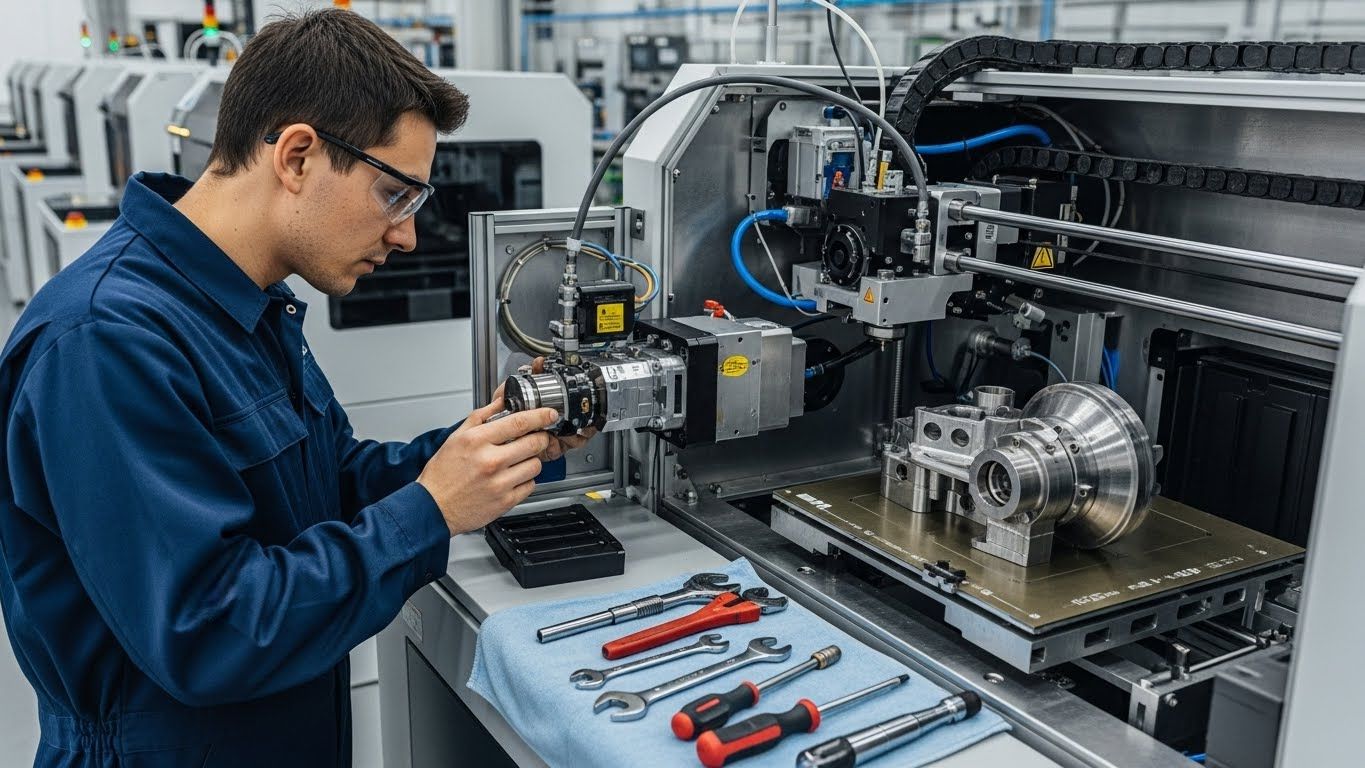 Обслуживание 3D принтеров для промышленного производства