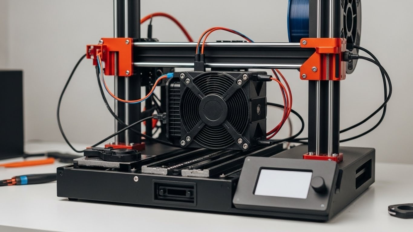 Ремонт 3d принтеров по системе охлаждения