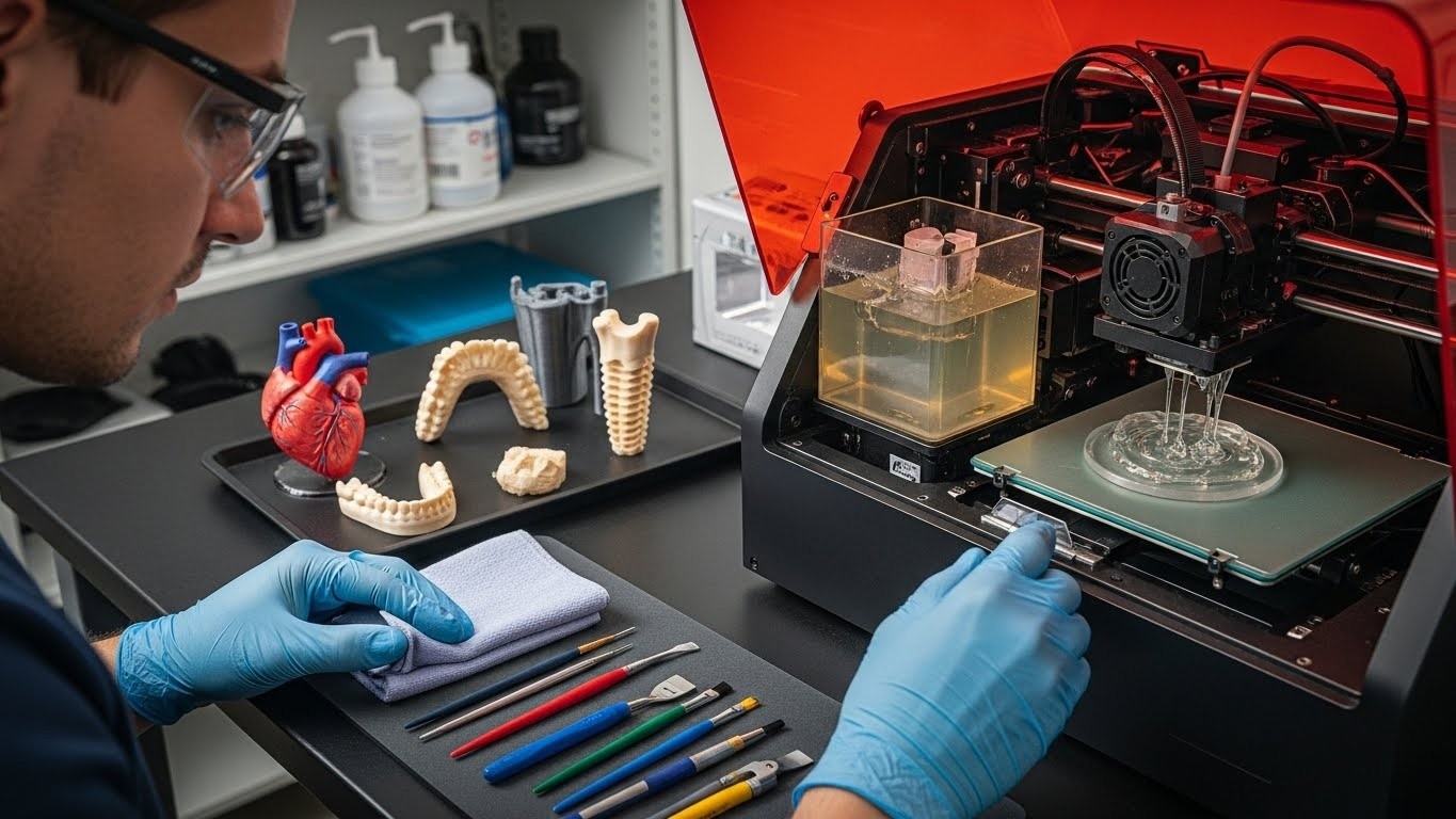 Обслуживание 3D принтеров для медицинских прототипов