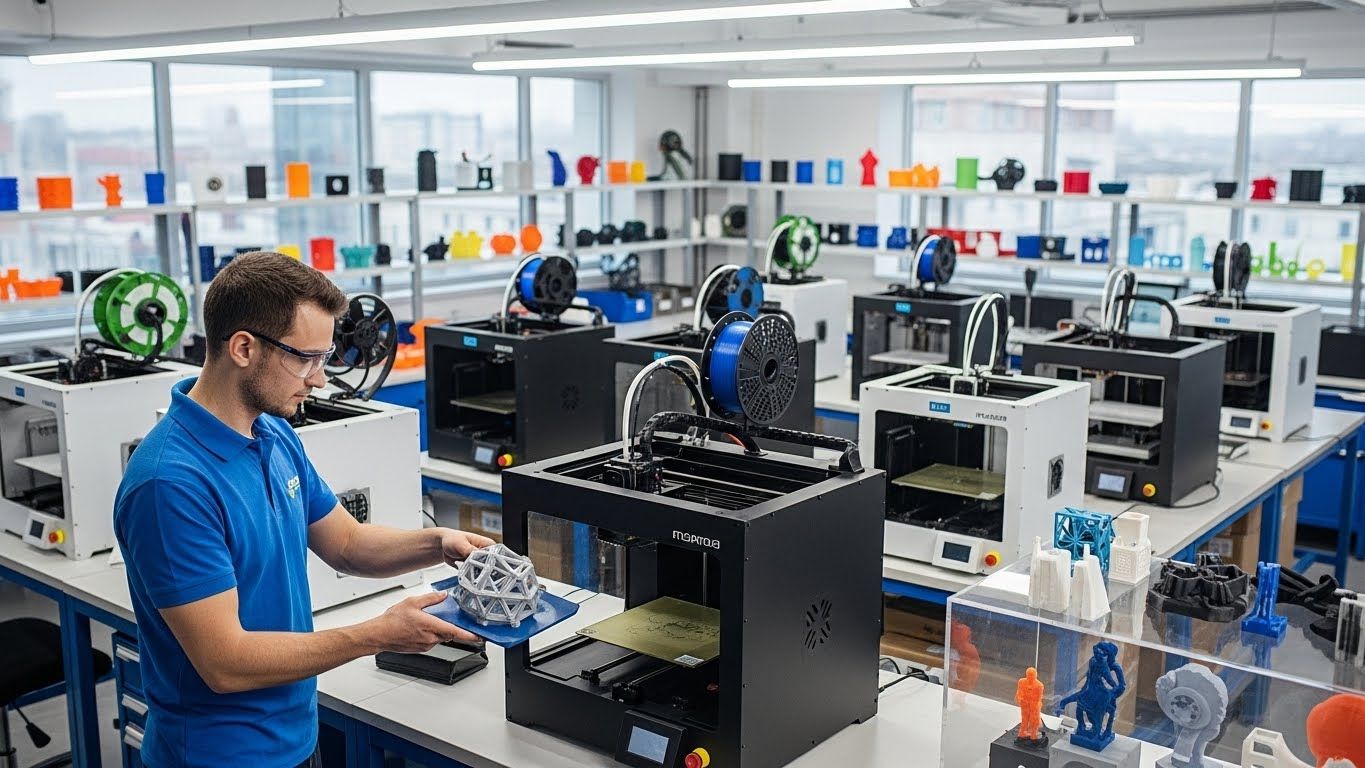 Обслуживание 3D принтеров для мелкосерийного производства