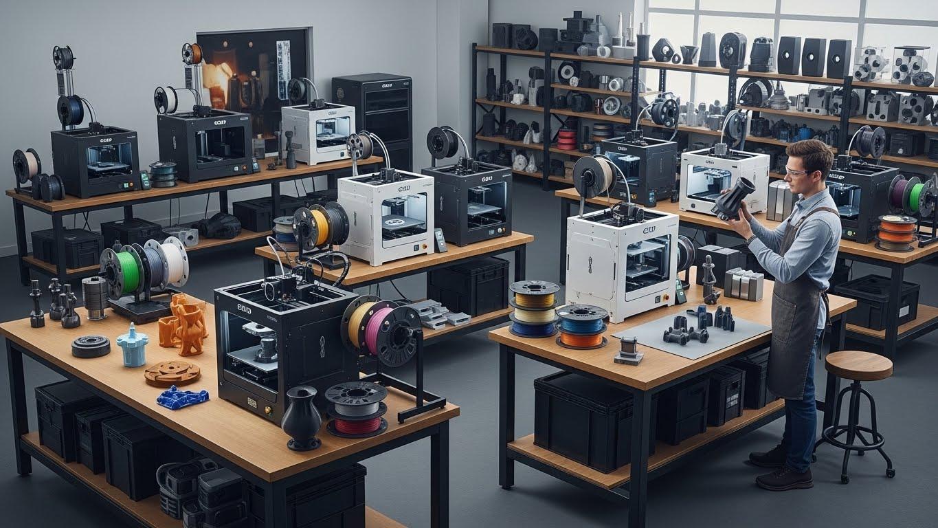 Обслуживание 3d принтеров для среднесерийного производства