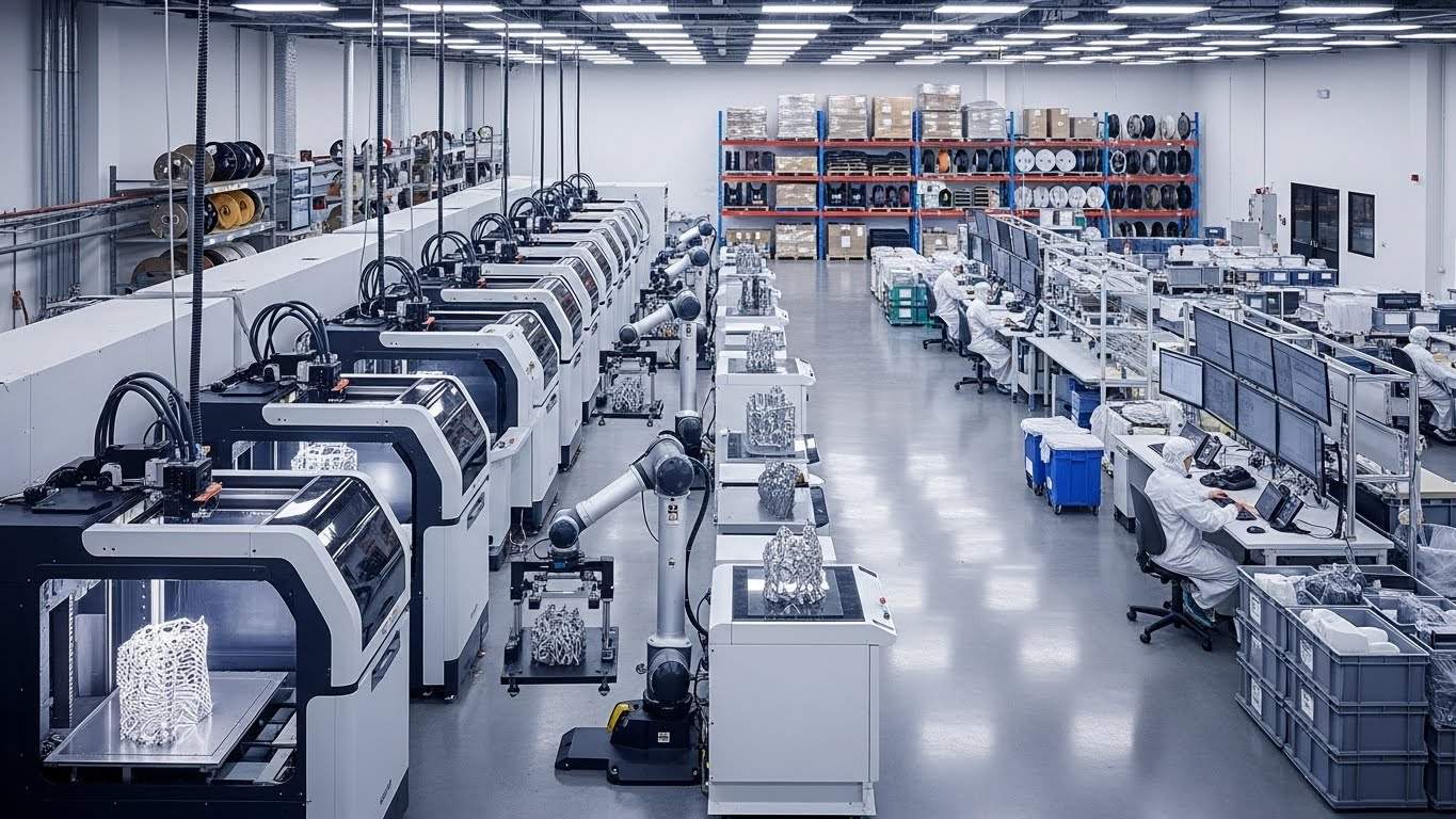 Обслуживание 3d принтеров для крупносерийного производства