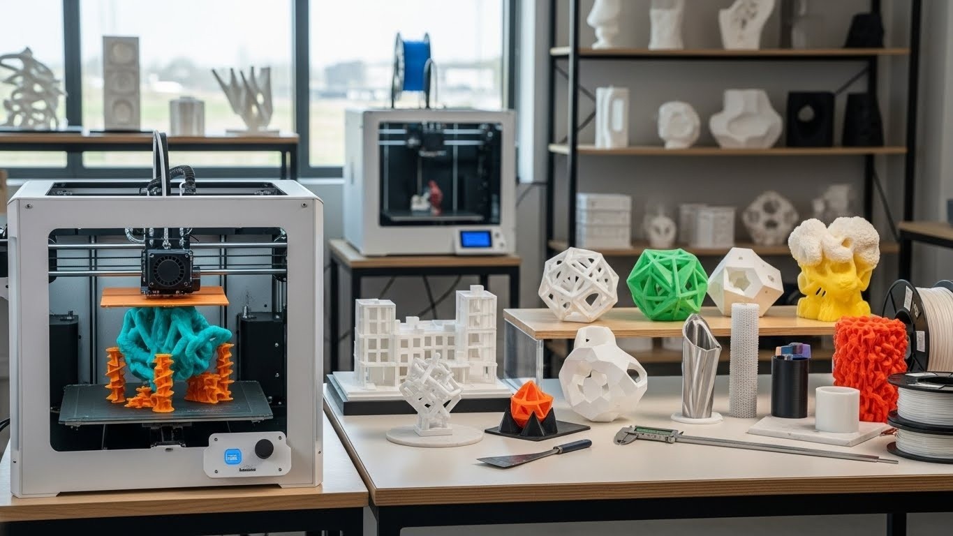 Обслуживание 3d принтеров для дизайнерской и художественной отрасли