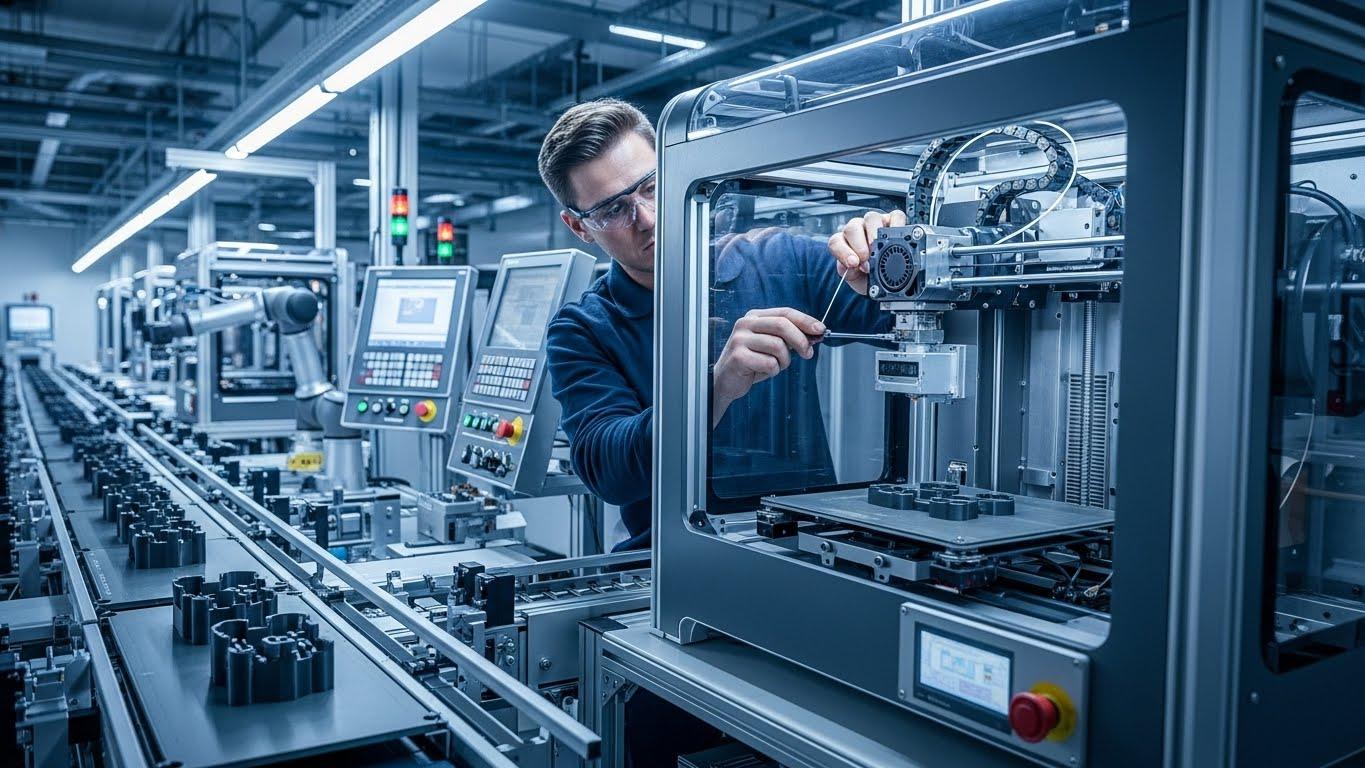 Обслуживание 3d принтеров для автоматизированных производственных линий