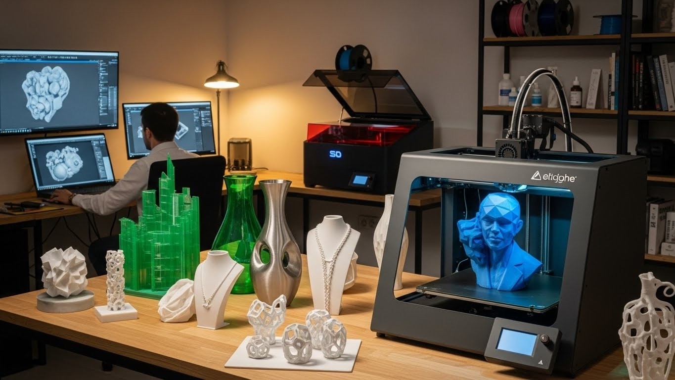 Обслуживание 3D-принтеров для дизайнерских проектов