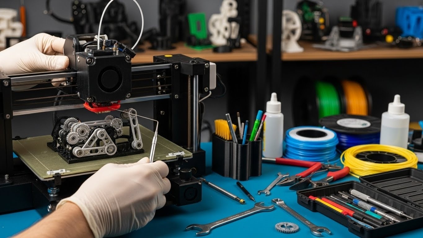 Обслуживание 3d принтеров для механических моделей