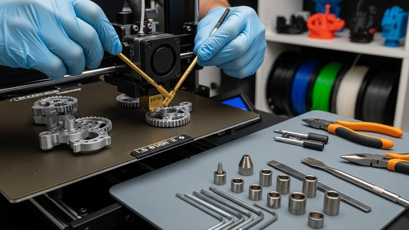 Обслуживание 3D-принтера