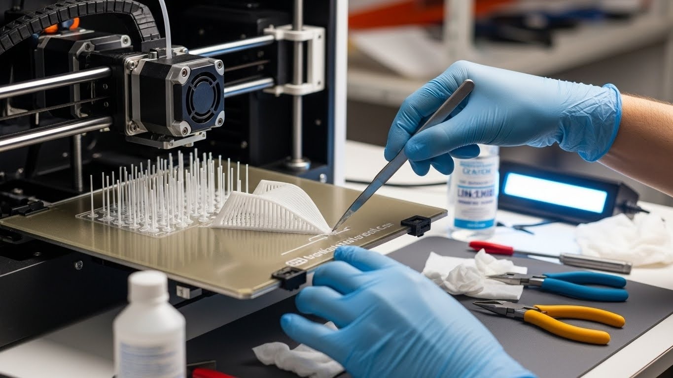 Обслуживание 3d принтеров для аэродинамических макетов