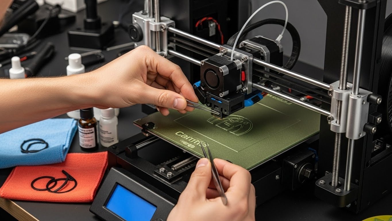 Обслуживание 3d принтеров для настольных моделей