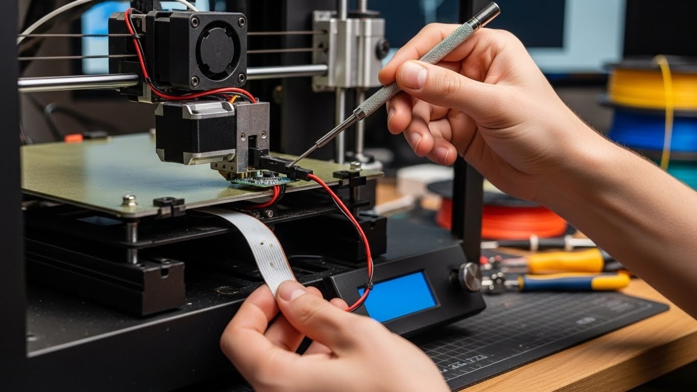 Ремонт 3D принтеров для штучного производства