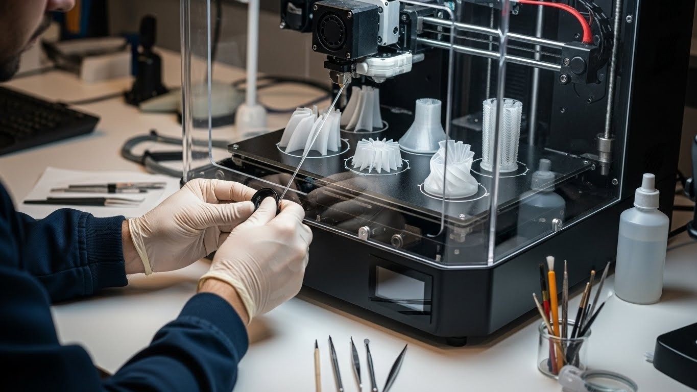 Обслуживание 3d принтеров для гидродинамических моделей