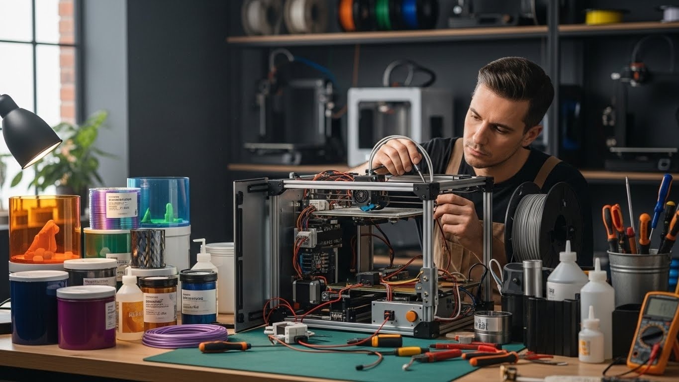 Ремонт 3D-принтеров для штучного производства