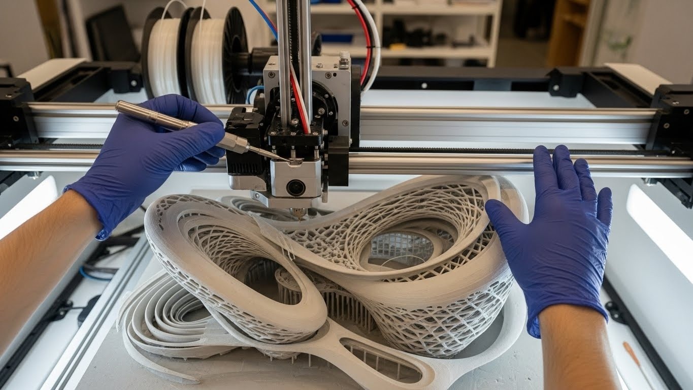 Обслуживание 3d принтеров для концептуальных архитектурных форм