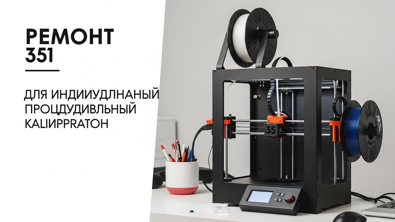 Ремонт 3D-принтеров с индивидуальной калибровкой