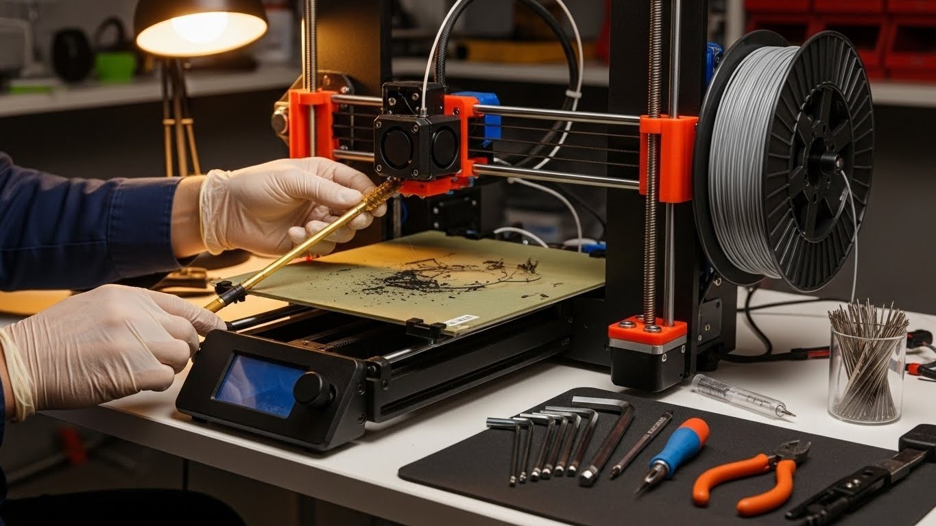 Обслуживание настольных 3D-принтеров