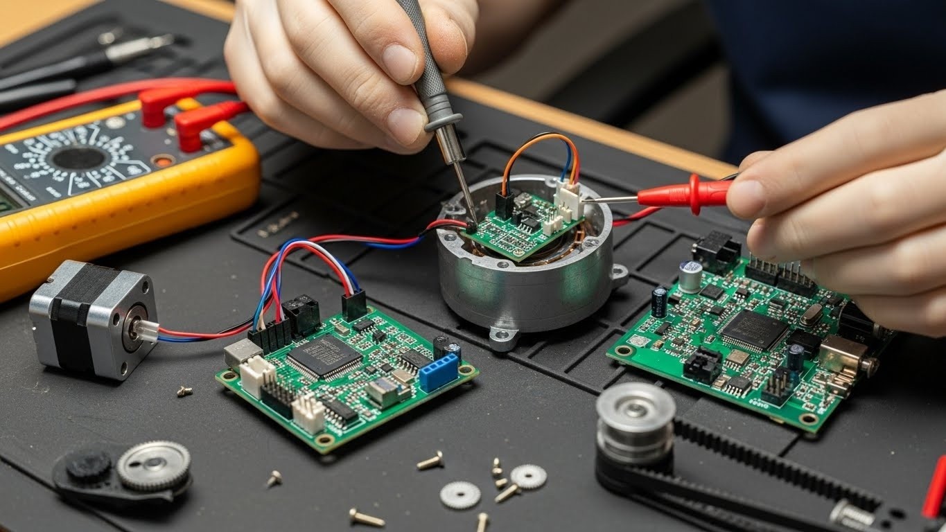 Ремонт 3d принтеров по мотору и приводам