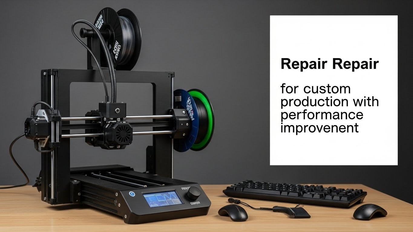Ремонт 3d принтеров для производства на заказ с улучшением производительности