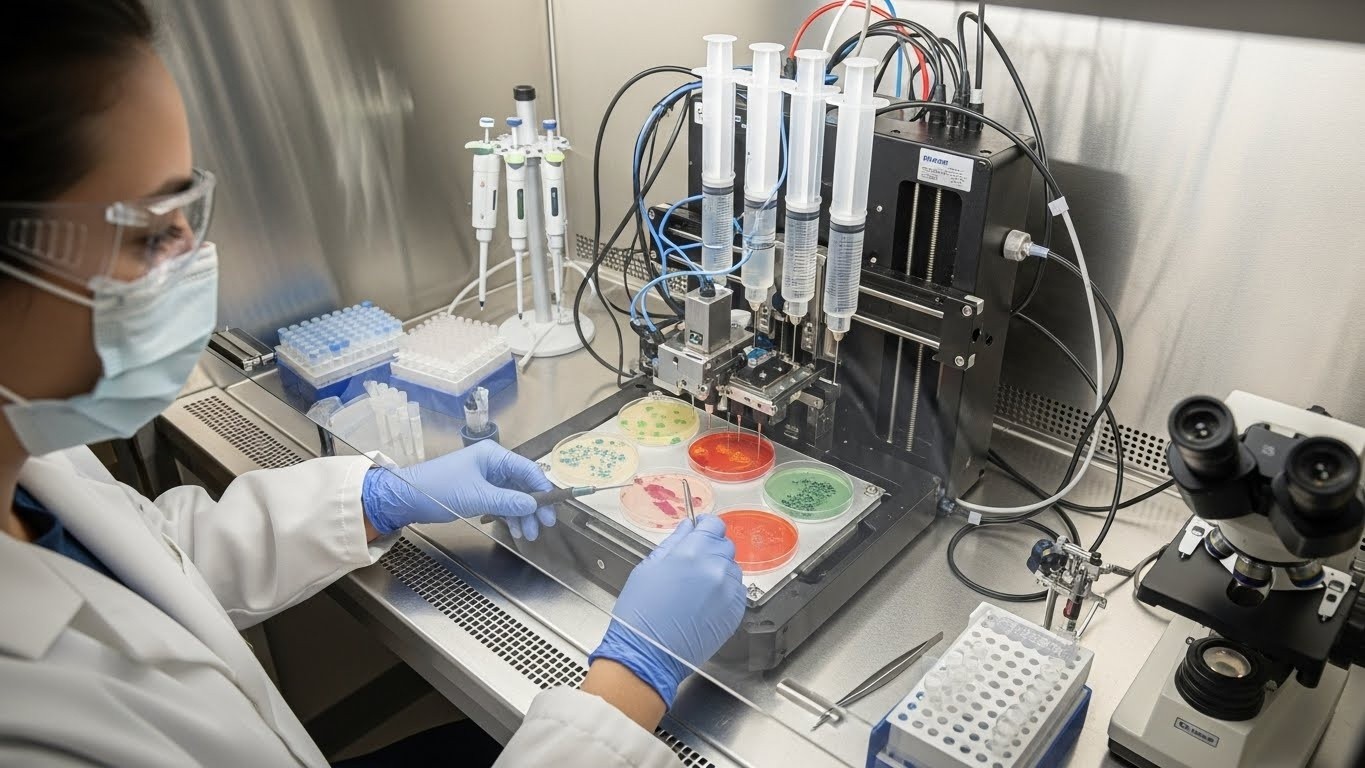 Обслуживание 3d принтеров для микробиологических лабораторий