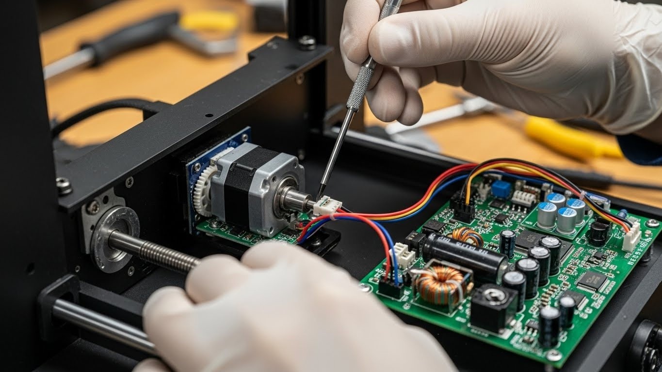 Ремонт 3D принтеров по мотору и приводам