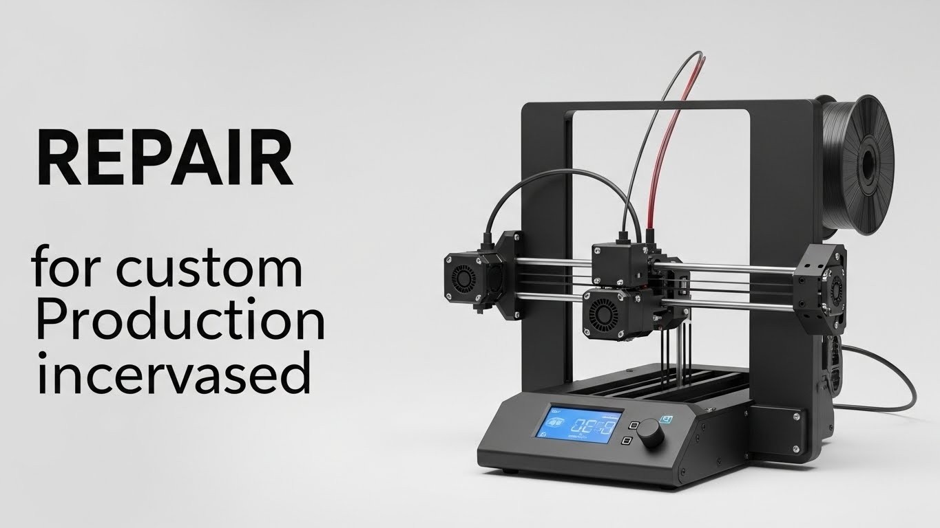 Ремонт 3d принтеров для производства на заказ с повышением точности