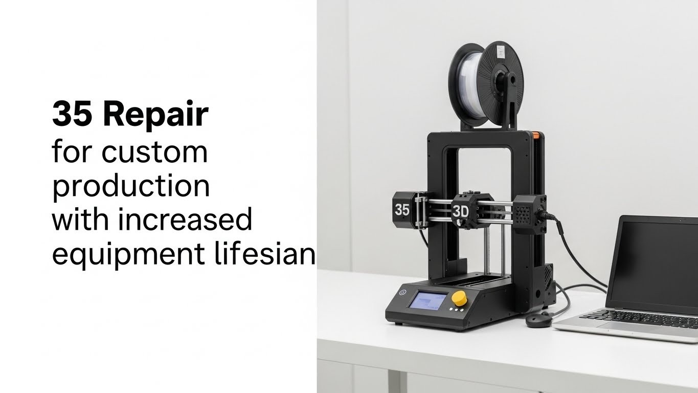 Ремонт 3d принтеров для производства на заказ с увеличением срока службы оборудования