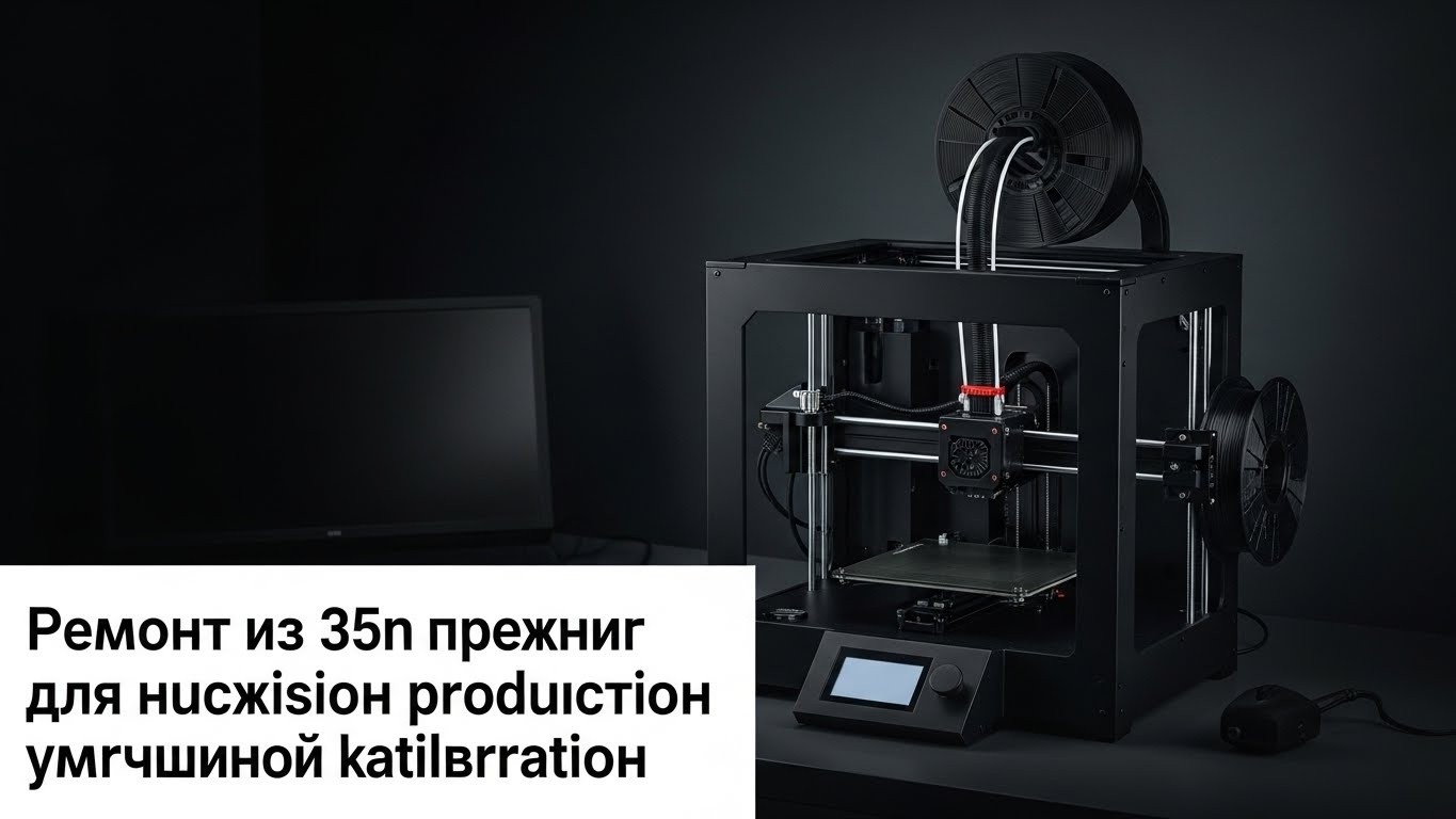 Ремонт 3d принтеров для высокоточных производств с улучшением калибровки