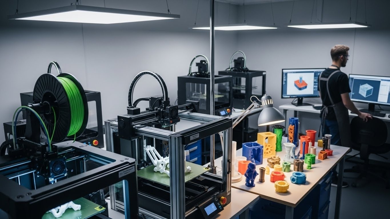 Обслуживание 3d принтеров для малых производств