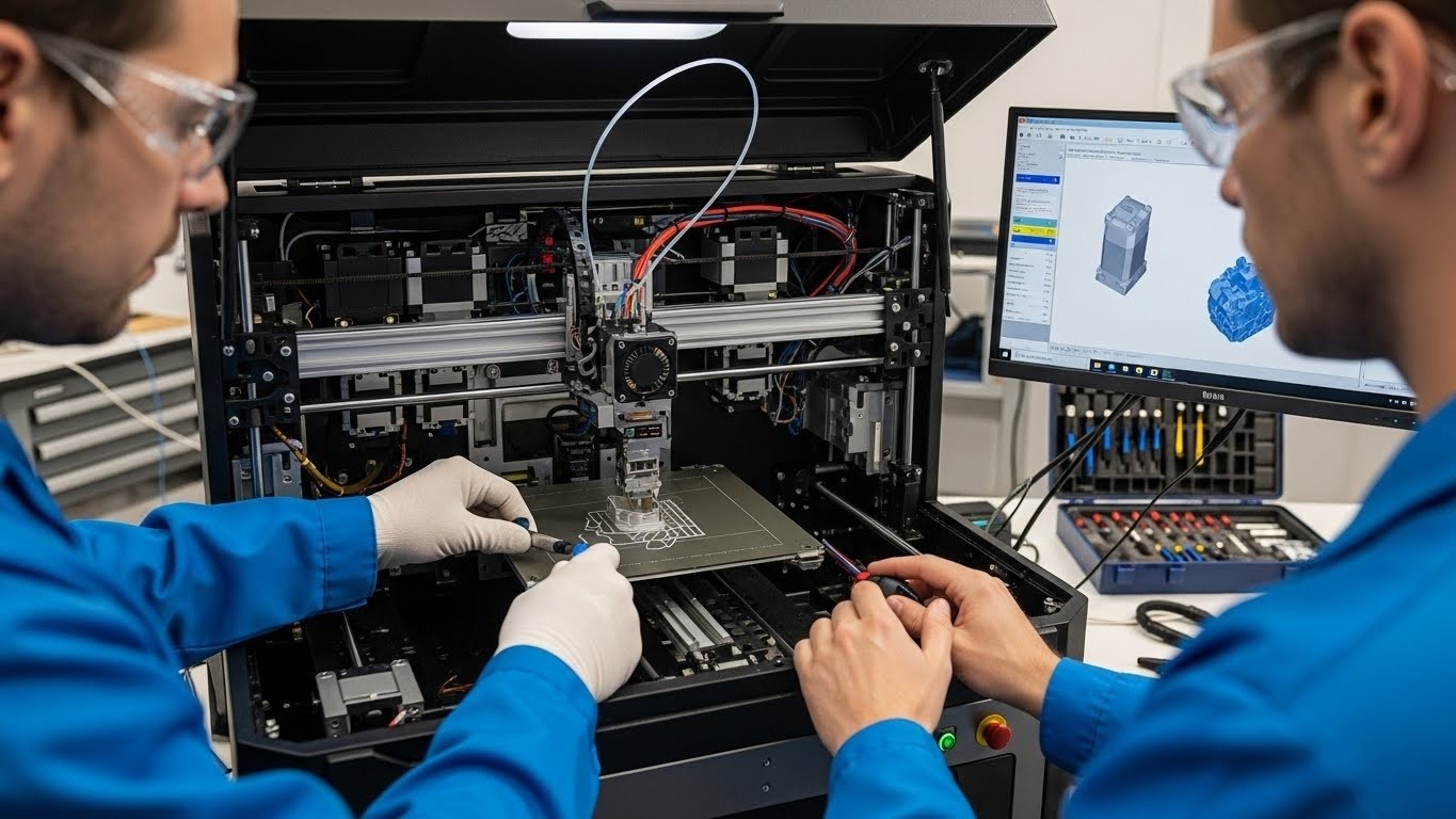 Ремонт 3d принтеров для высокоточных производств с повышением стабильности работы