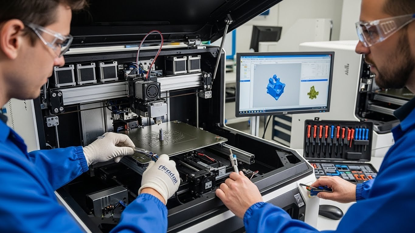 Ремонт 3D-принтеров для высокоточных производств